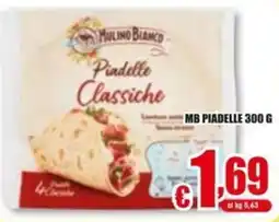Gesad Supermercati Mulino Bianco Piadelle Classiche offerta