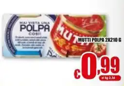 Gesad Supermercati Mutti polpa offerta
