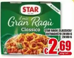 Gesad Supermercati Star il mio Gran Ragù Classico offerta