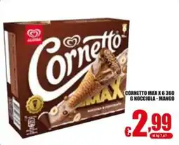 Gesad Supermercati Cornetto Max offerta