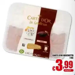 Gesad Supermercati Carte d'Or vaschetta offerta