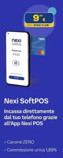 Euronics Tufano Nexi SoftPOS offerta