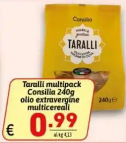 Ipercarni Taralli multipack Consilia offerta