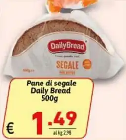 Ipercarni Pane di segale Daily Bread offerta