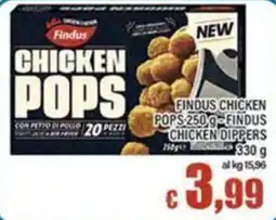 Top Supermercati Findus Chicken Pops offerta