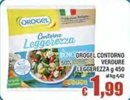 Top Supermercati Orogel contorno verdure leggerezza offerta