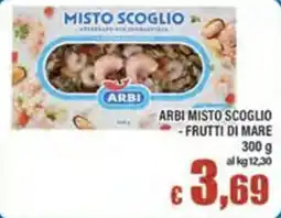 Top Supermercati Arbi misto scoglio - frutti di mare offerta