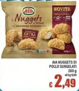 Top Supermercati Aia nuggets di pollo offerta