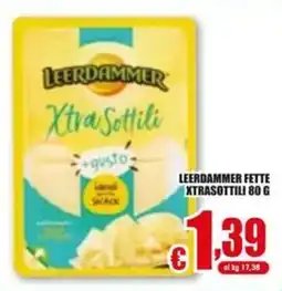 Gesad Supermercati Leerdammer Xtra Sottili offerta