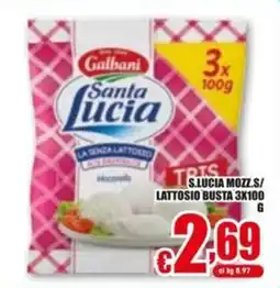 Gesad Supermercati Galbani Santa Lucia Mozzarella offerta