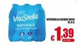 Gesad Supermercati VitaSnella acqua naturale offerta
