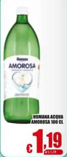 Gesad Supermercati Humana acqua amorosa offerta