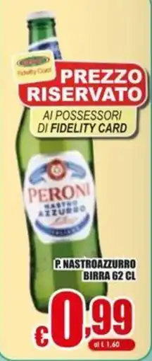 Gesad Supermercati Peroni Nastro Azzurro birra offerta
