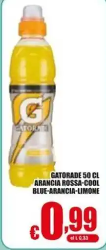Gesad Supermercati Gatorade arancia rossa-cool blue-arancia-limone offerta