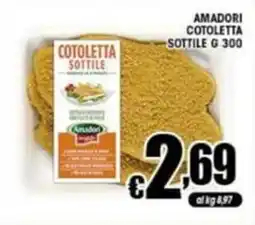 Sacoph Cotoletta sottile Amadori offerta
