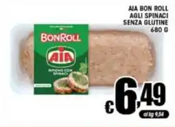 Sacoph BonRoll AIA ripieno con spinaci senza glutine offerta