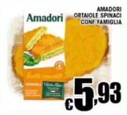 Sacoph Amadori ortaiole spinaci offerta