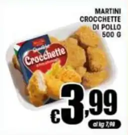 Sacoph Martini crocchette di pollo offerta
