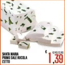 Supermercati EffePiù Santa Maria primo sale rucola offerta