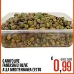 Supermercati EffePiù Garofolive fantasia di olive alla mediterranea offerta