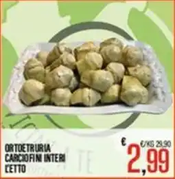Supermercati EffePiù Ortoetruria carciofini interi Cetto offerta