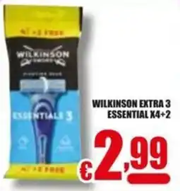Gesad Supermercati Wilkinson Extra 3 Essential offerta