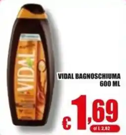 Gesad Supermercati Vidal bagnoschiuma offerta