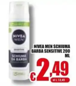 Gesad Supermercati Nivea men schiuma barba sensitive offerta
