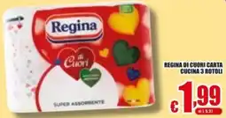 Gesad Supermercati Regina di cuori carta cucina offerta