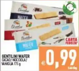 Supermercati Agorà Gentilini wafer offerta