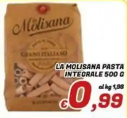Idromarket La Molisana pasta integrale offerta