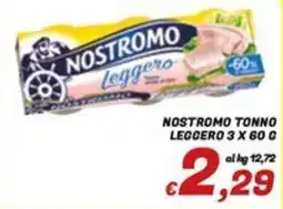 Idromarket Nostromo tonno leggero offerta