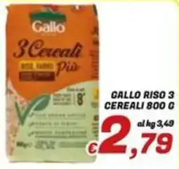 Idromarket Gallo Riso 3 Cereali offerta