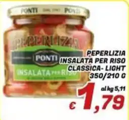 Idromarket Peperuzia insalata per riso classica-light offerta