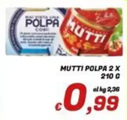Idromarket Mutti polpa offerta