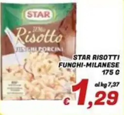 Idromarket Star risotto funghi porcini offerta