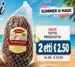 MercADone Salpi Tutto Prosciutto offerta