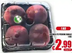 Gesad Supermercati Pesche gialle offerta