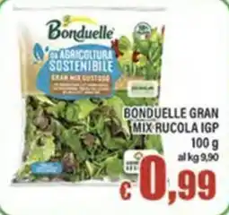 Top Supermercati Bonduelle gran mix rucola igp offerta