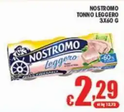 Sacoph Nostromo tonno leggero offerta