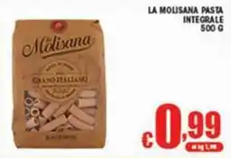 Sacoph La Molisana pasta integrale offerta