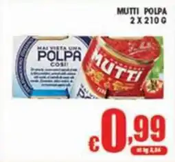 Sacoph Mutti polpa offerta
