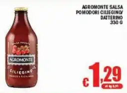 Sacoph Agromonte salsa pomodori ciliegino datterino offerta