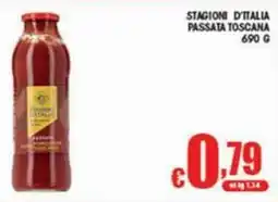 Sacoph Stagioni d'Italia passata toscana offerta