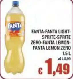 Top Supermercati Fanta light offerta