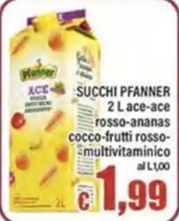 Top Supermercati Succhi Pfanner offerta
