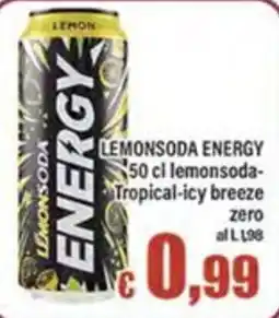 Top Supermercati Lemonsoda Energy offerta