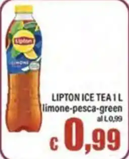Top Supermercati Lipton ice tea limone-pesca-green offerta