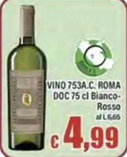 Top Supermercati Vino 753A.C. Roma offerta