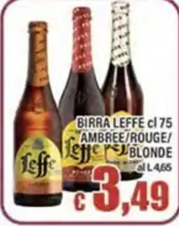 Top Supermercati Birra Leffe offerta